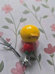 Handmade Duck Tomato Charm