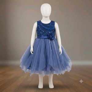 Sparkling🅰️ Blue Tulle Dress