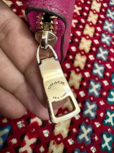Authentic Coach Clutch Leather