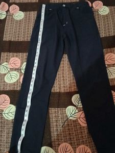 Navy Blue Casual Pants