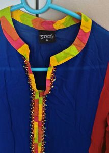 Colorful Embroidered Kurta