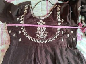 Elegant Brown Kurta Set