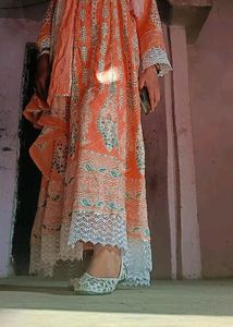 Beautiful Frok Dupatta Set