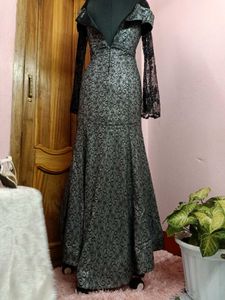 🖤Elegant Black Shimmery Party Dress🖤