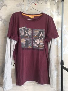 Full Sleeves Soft Cotton T-shirt