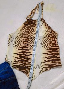 Combo Of Amazing Denim Shorts &amp;Helter Or Tunic Top