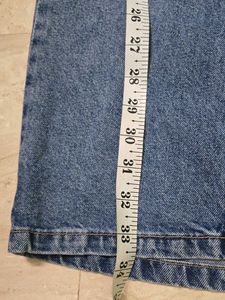 y2k Denim Maxi Skirt with Slit