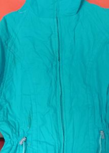 Teal Zip-Up Jacket