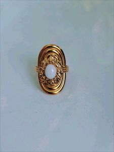 Golden Shell ring