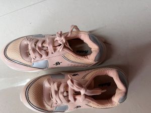 Bata Pink Casual Sneakers