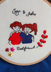 Best Friends Embroidery