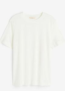 H&amp;M women silk and cotton blend t shirt