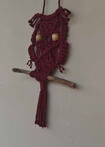 Macrame Owl Wall Hanging