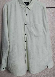 Light Green Striped Shirt