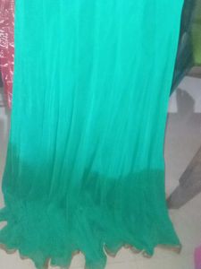 Embellished Teal Ethnic Gown