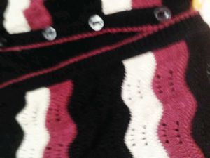 Chic Chevron Knit Cardigan