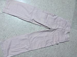Light Pink Cargo Pants