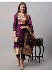 Designer Kurta Set with Dupatta