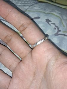 Sterling Silver Eternity Love Band Ring