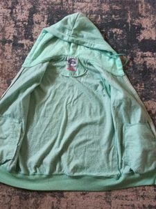 Cute Floral Sleeveless Hoodie