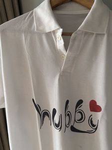 Hubby &amp; Wifey Matching Couple Polo T-Shirts