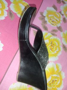 Sparkly Wedge Sandals