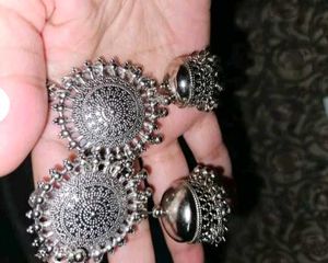 Combo Set Oxidized Silver Stud Jwellery Se
