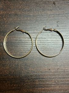 Classic Gold Hoop Earrings