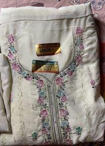 Embroidered Dress Material