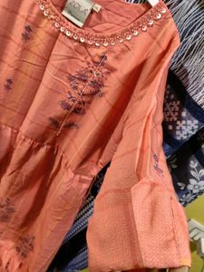 Beautiful Peach Girls’ Gown