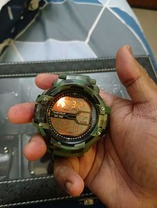 Camouflage Digital Sports Watch