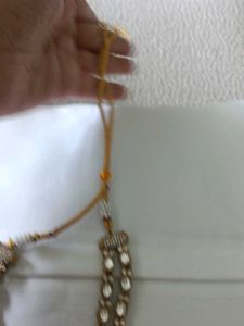 Elegant Pink Stone Jewellery Set