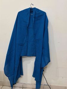 Vibrant Blue Ethnic Dupatta