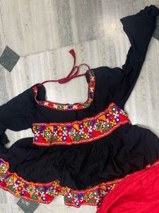 Kediyu with Red Skirt Set