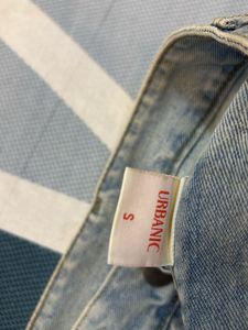 URBANIC Light Wash Embroidered Jeans