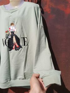 Vogue Graphic Print Sweatshirt