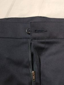 Women Navy blue Formal Trousers