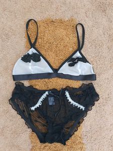 Sheer Bra &amp; Panty Set