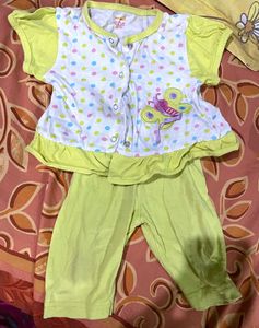 New Polka Dots Beautiful Baby Girl Co-ord Set
