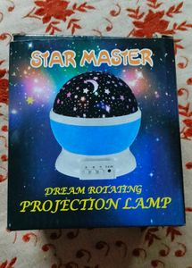 Moon & Stars Night Rotating Lamp