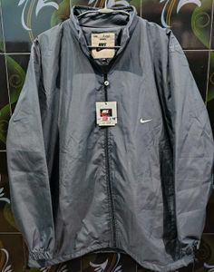 Nike Unisex Grey Windbreaker Jacket