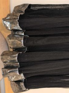 Sparkly Elegant Black Ethnic anarkali set