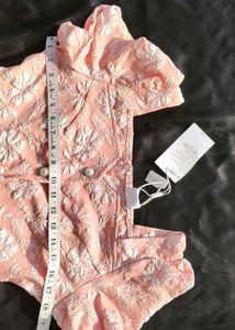 brand new ( savana)Pink Floral Button A-Line Dress