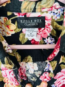 Floral Print Long Sleeve Shirt