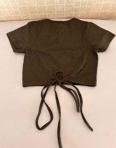 Cute Butterfly Graphic Crop Top