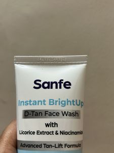 Sanfe Instant BrightUp D-Tan Face Wash