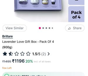Brillare Lavender Love Gift Box