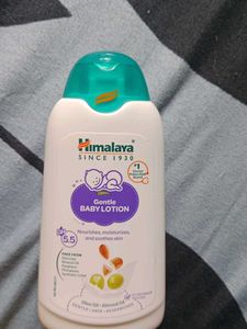 Himalaya Gentle Baby Powder and lotion