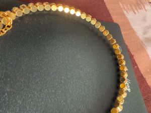 Diamond Gold Tone necklace choker