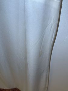 Elegant White &amp; Gold Sequin Dress